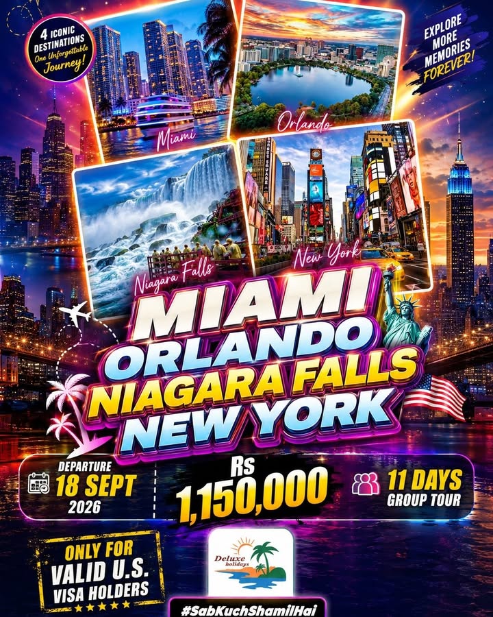 Discover America: Miami, Orlando, Niagara Falls & New York City