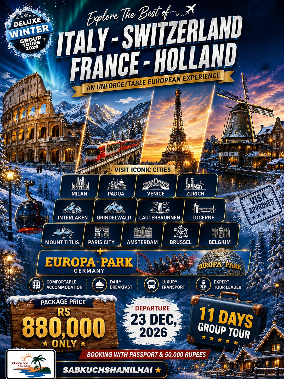 Europe - New Year Exclusive