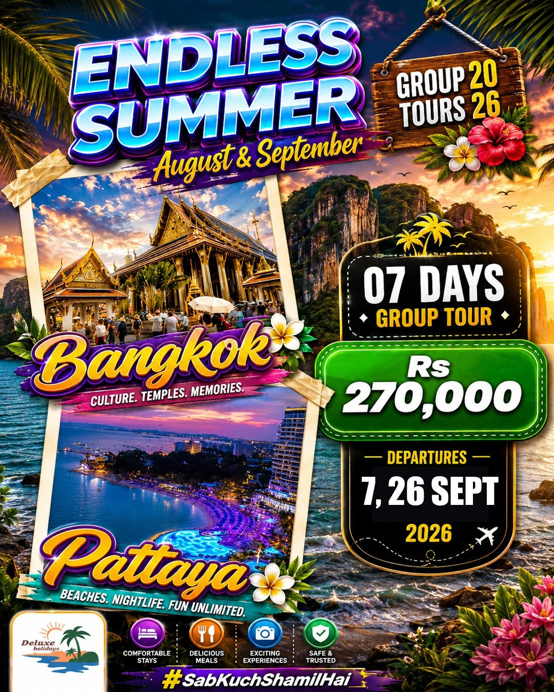 Bangkok + Pattaya