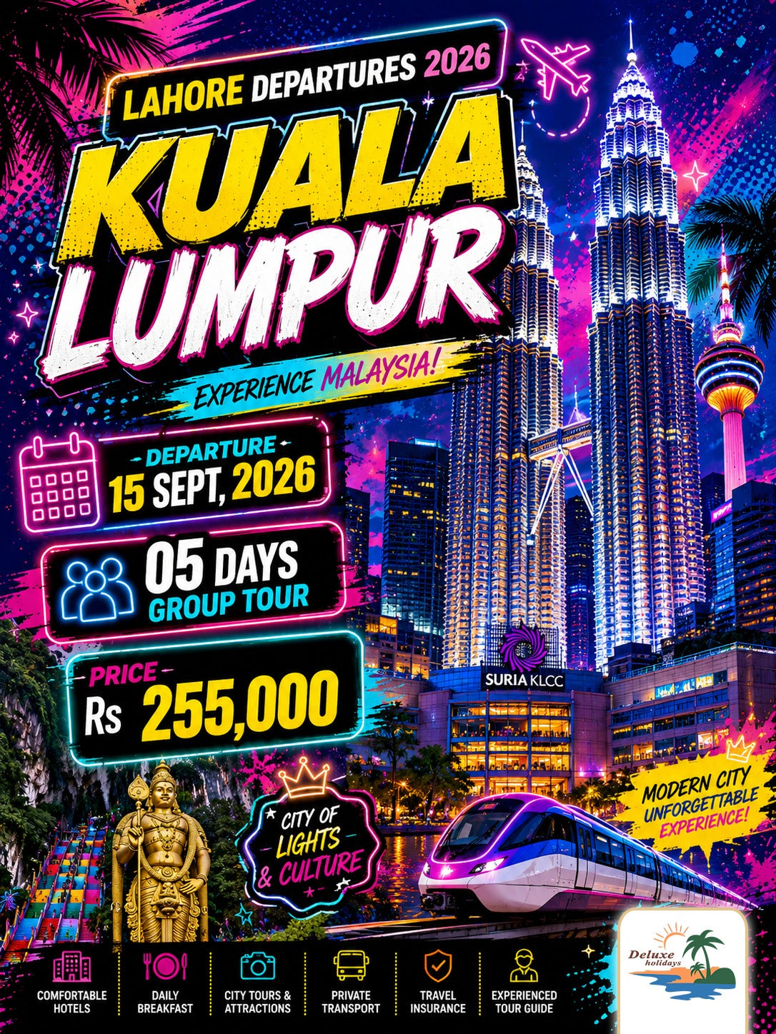 Kuala Lumpur from Lahore
