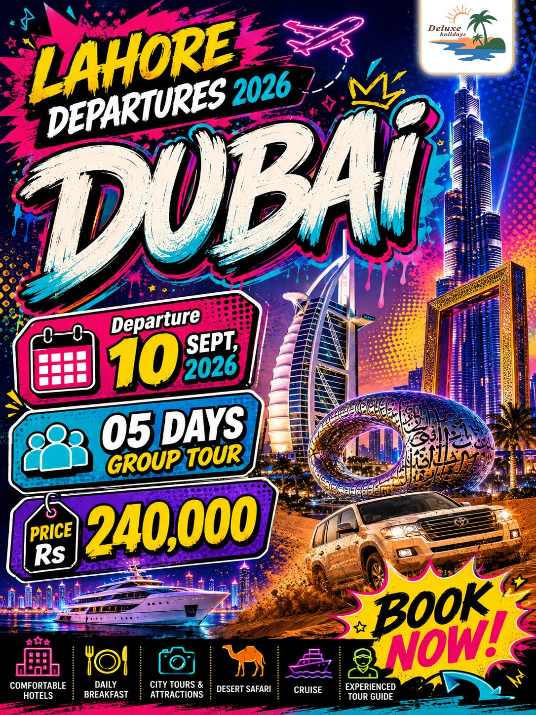 Dubai from Lahore