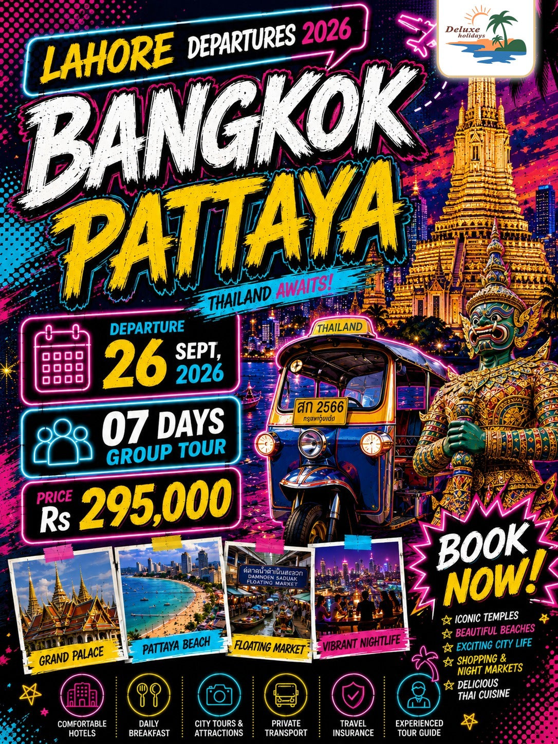 Bangkok + Pattaya from Lahore
