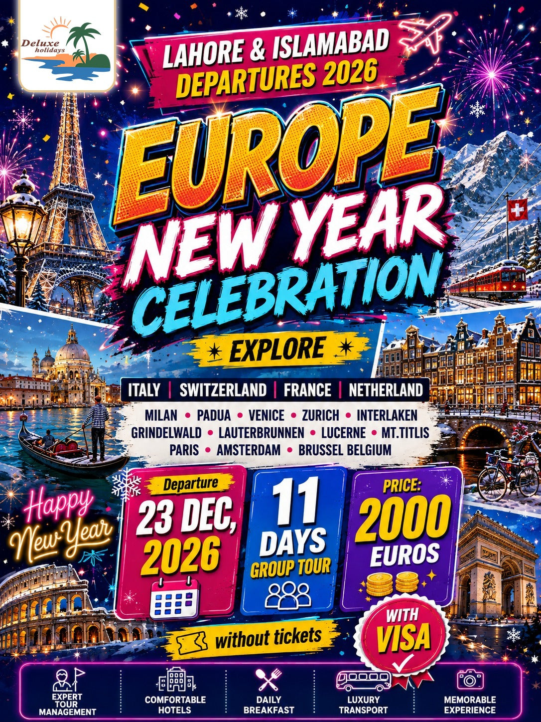 Europe from Lahore