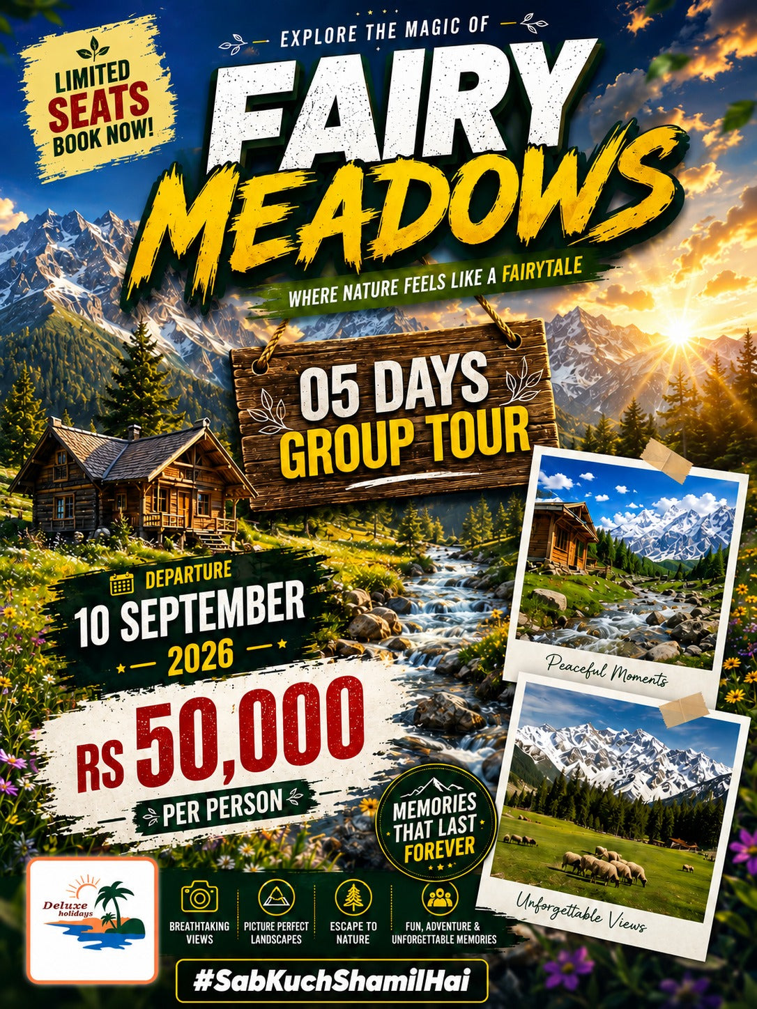 Fairy Meadows & Naran from Islamabad