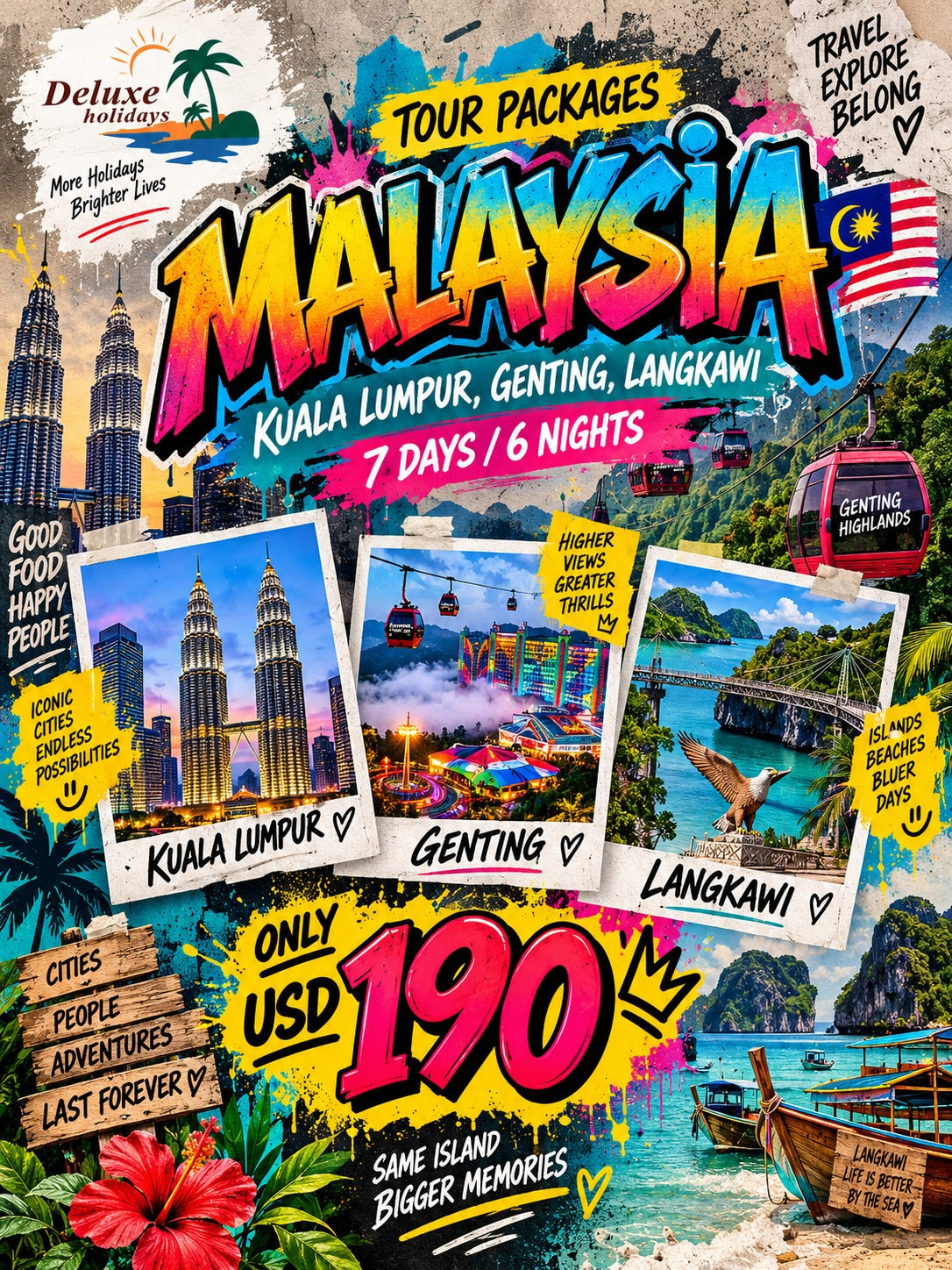 Malaysia: Kuala Lumpur - Langkawi - Genting