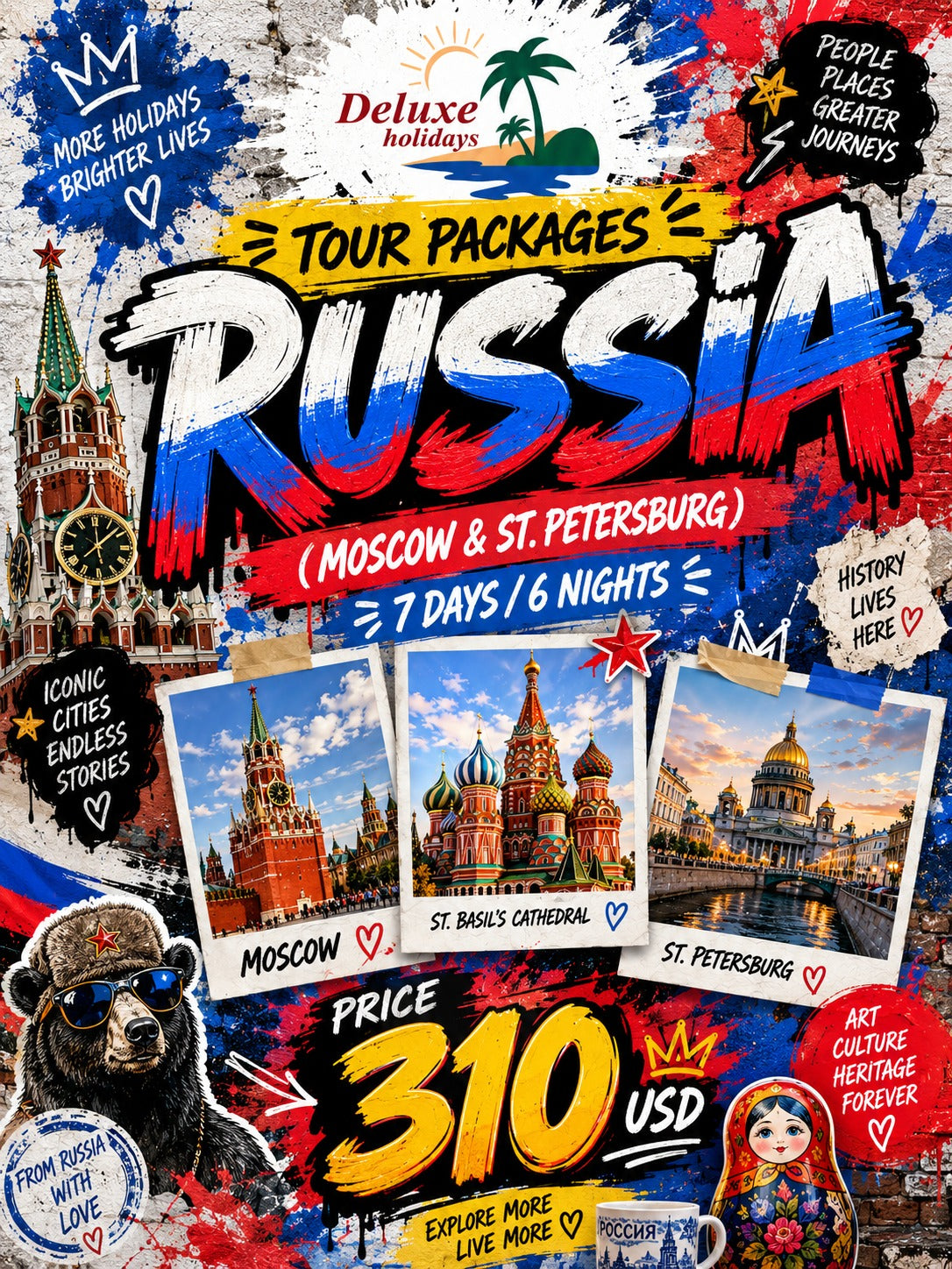 Russia: Moscow & St. Petersburg