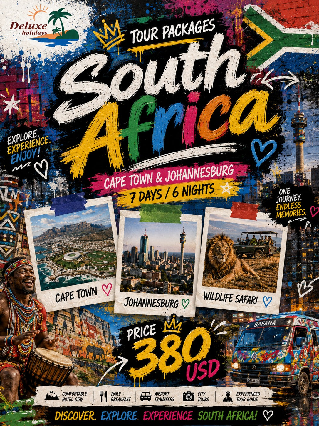South Africa: Cape Town & Johannesburg