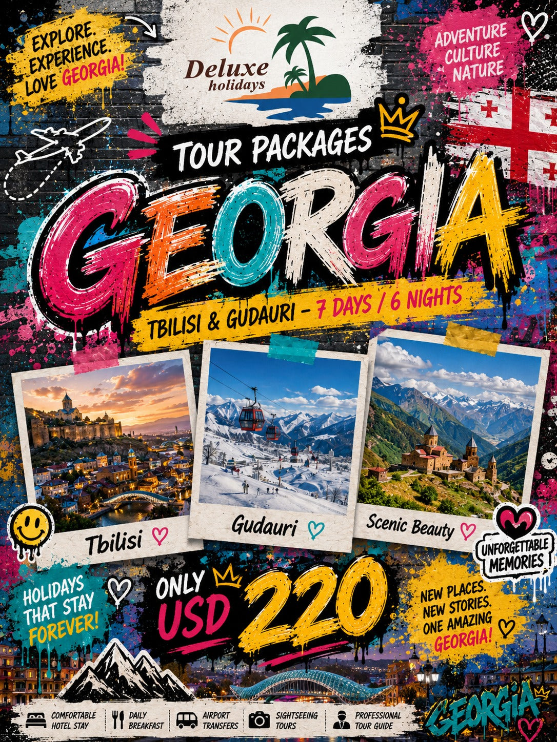 Georgia: Tbilisi - Gudauri