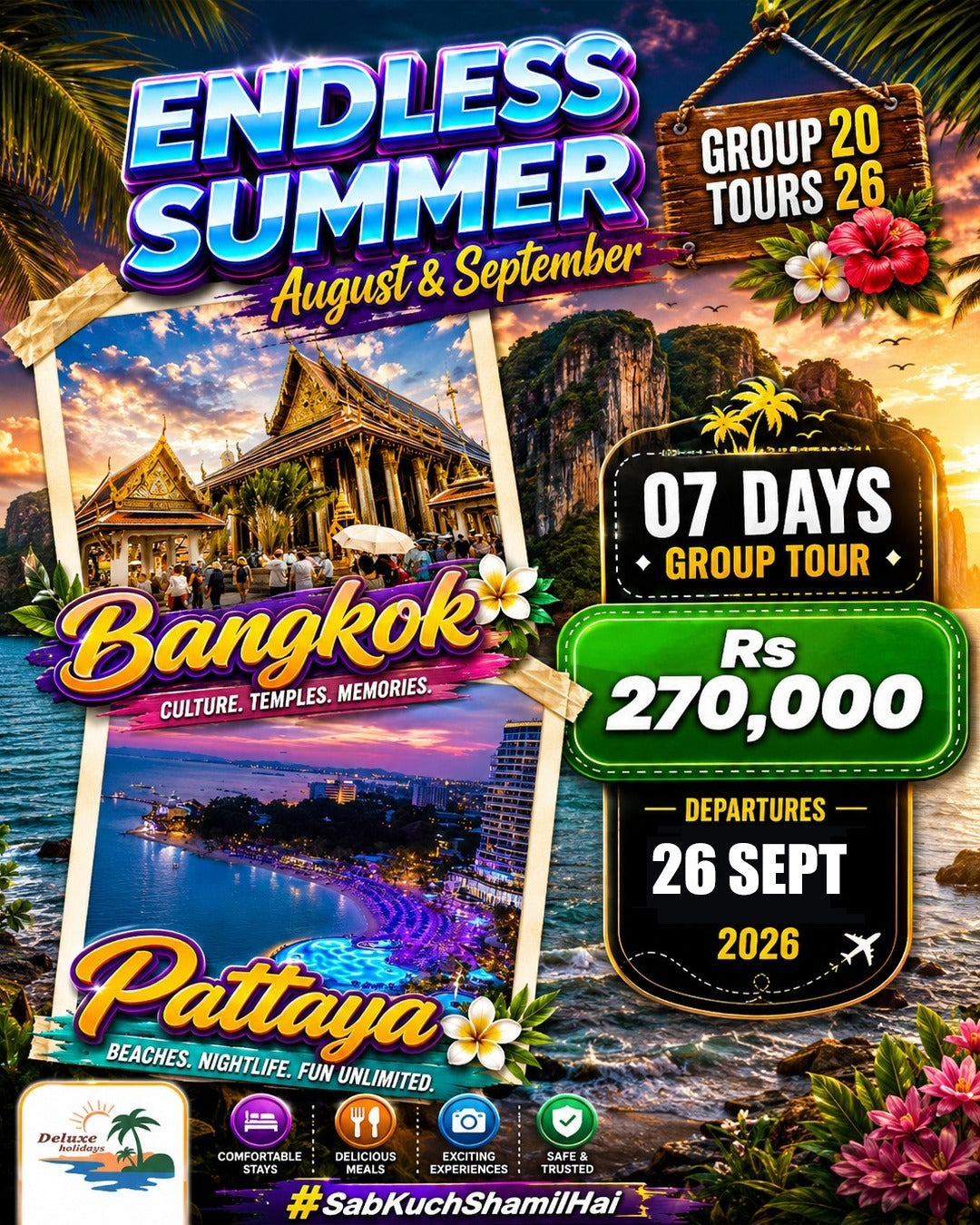 Bangkok + Pattaya