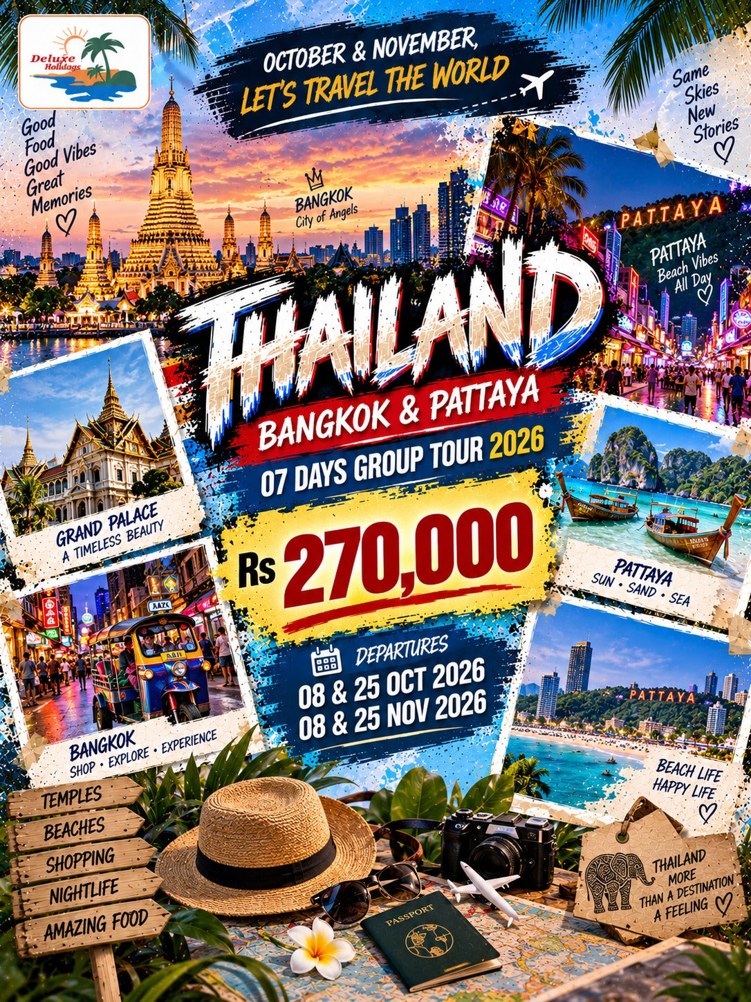 Thailand: Bangkok + Pattaya
