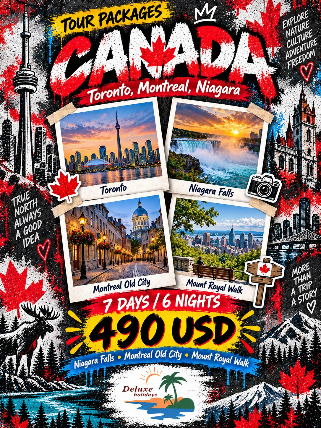 Canada: Toronto - Montreal - Niagara