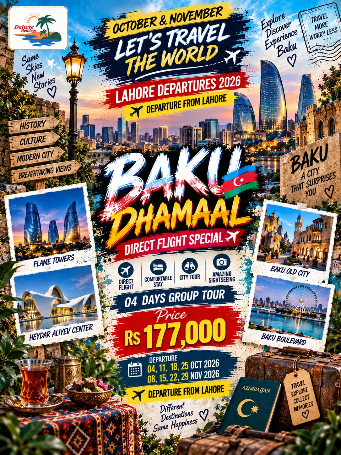 Baku from Lahore