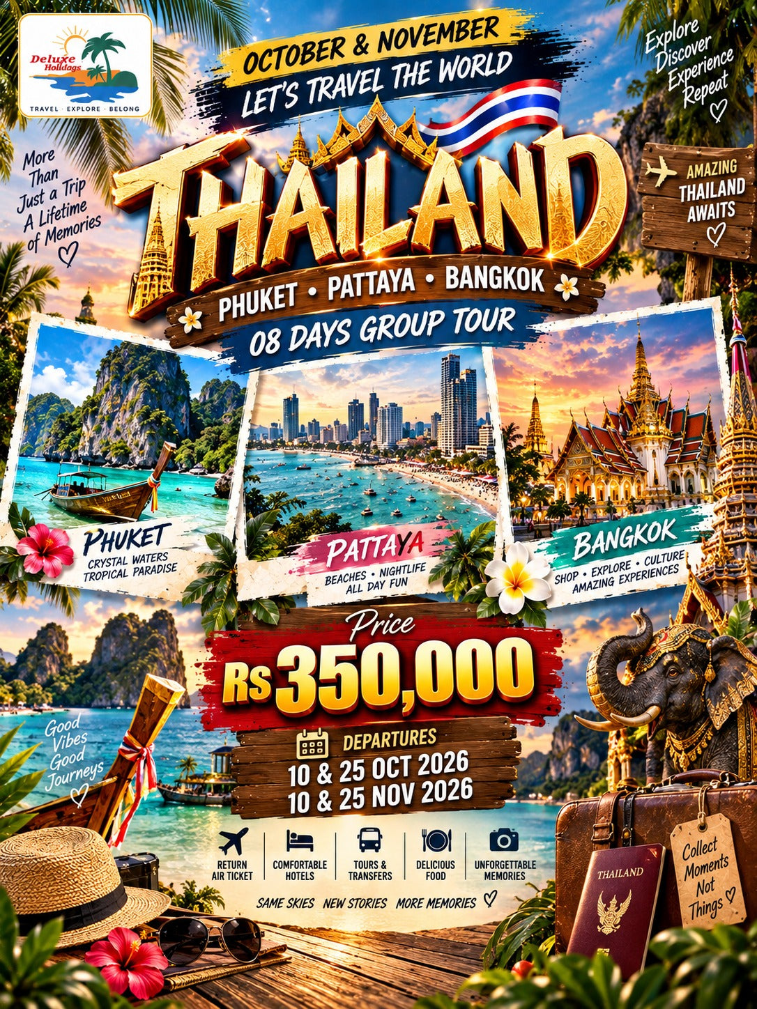 Thailand: Phuket - Pattaya - Bangkok