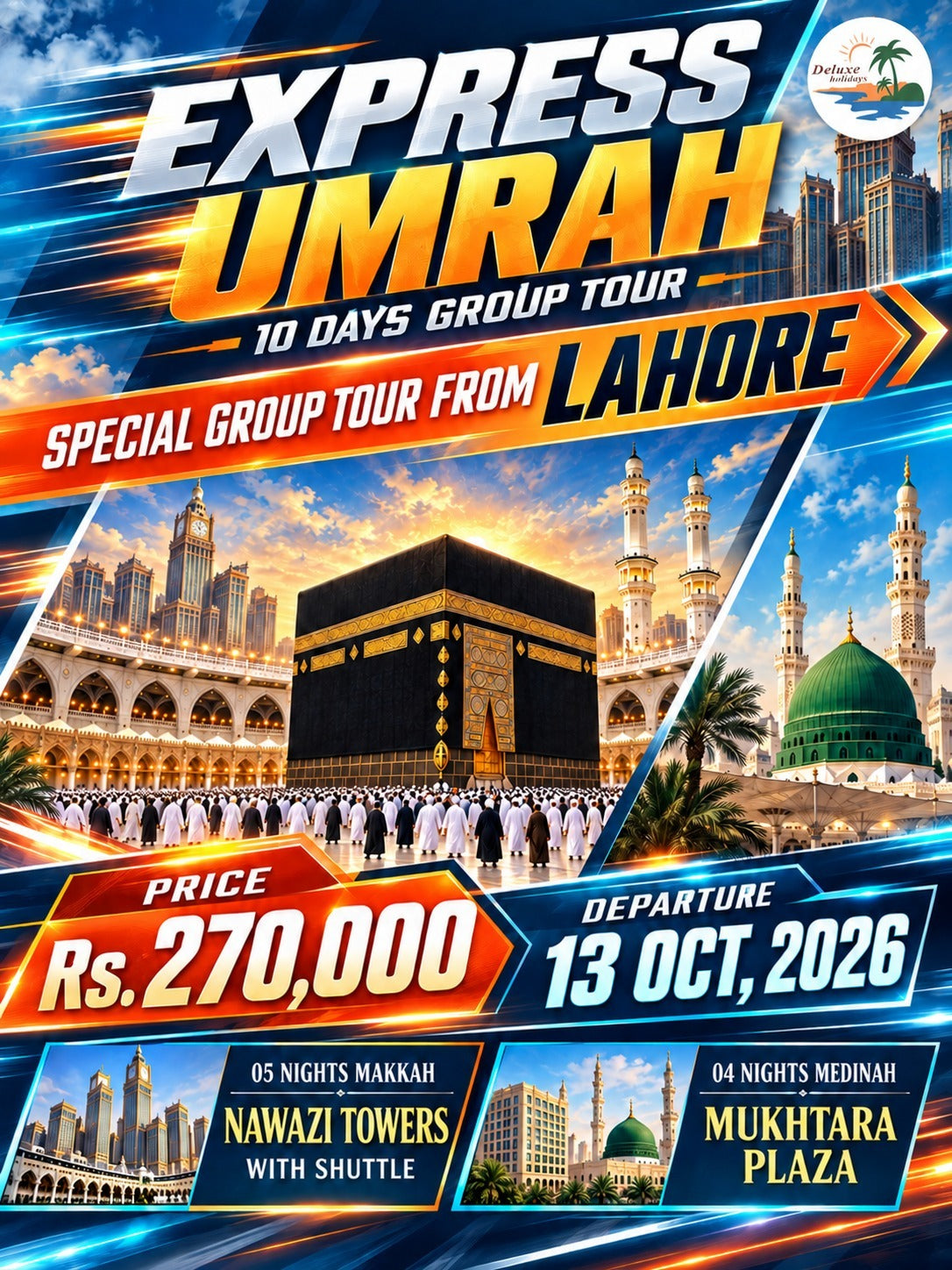 Express Umrah from Lahore