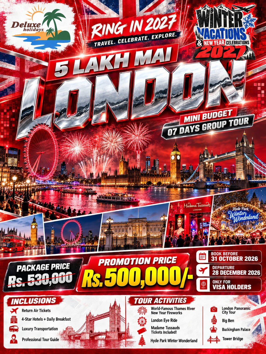 London - New Year Exclusive