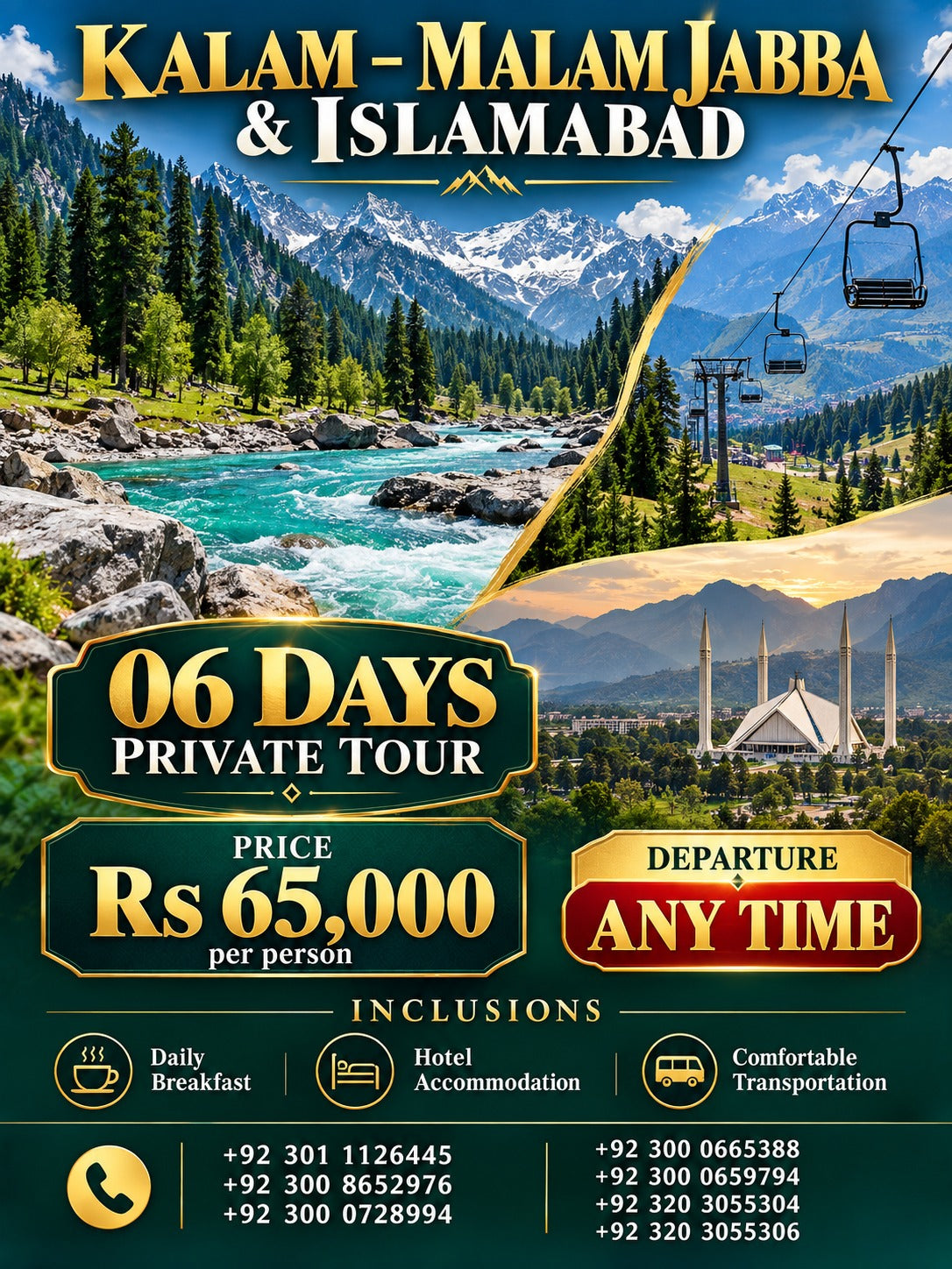 Kalam - Malam Jabba - Islamabad