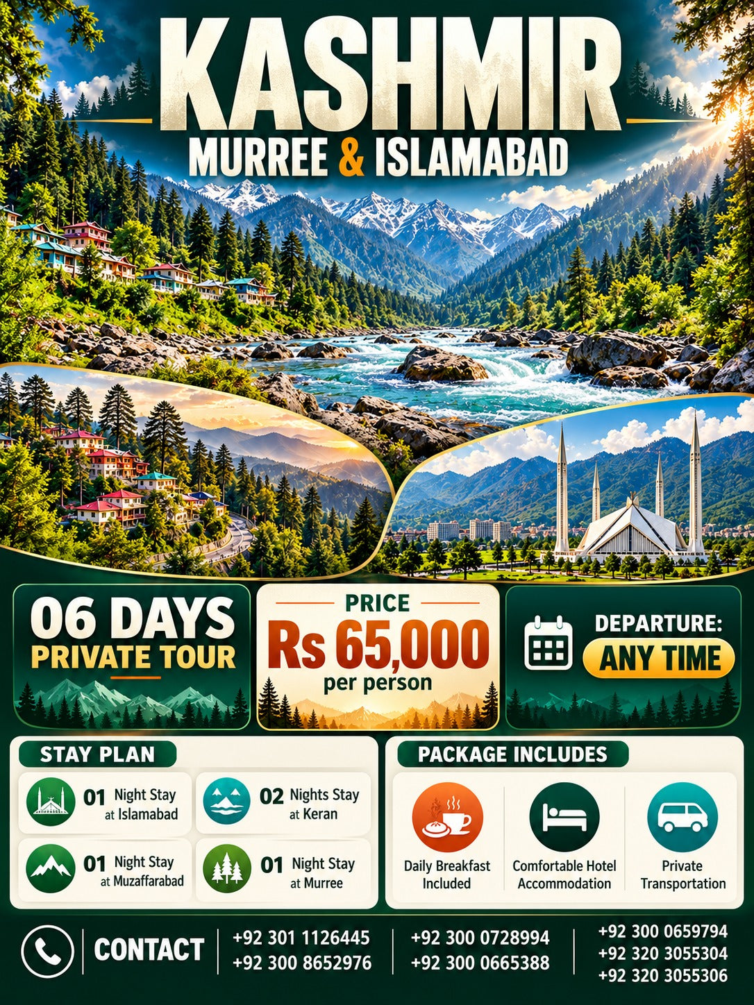 Kashmir - Murree - Islamabad