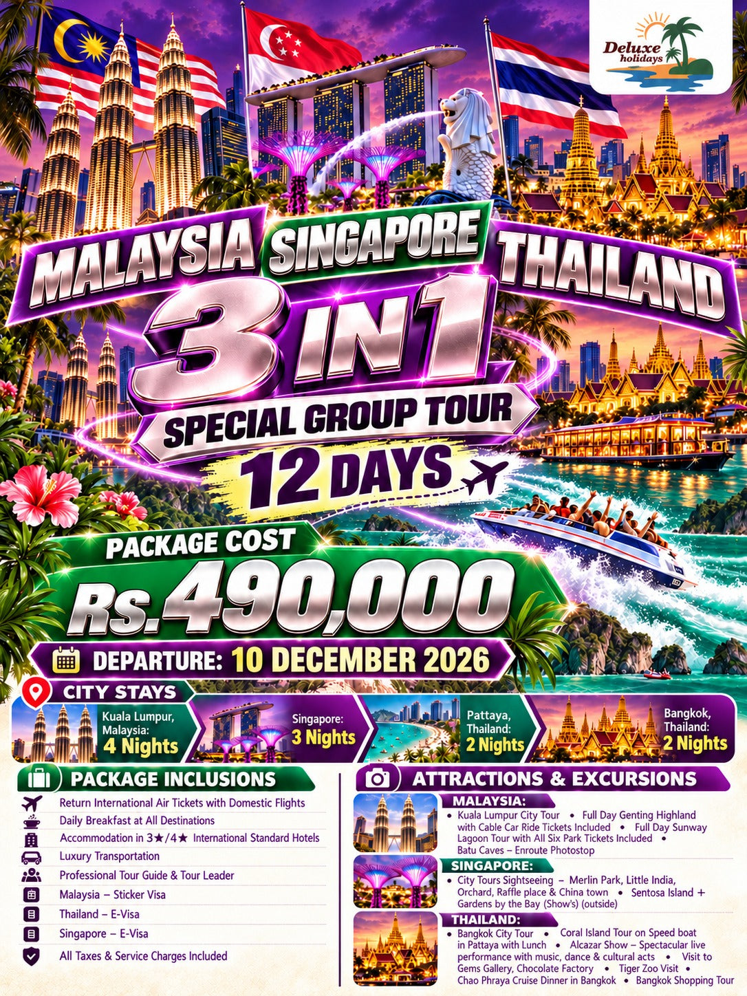 Malaysia - Singapore - Thailand