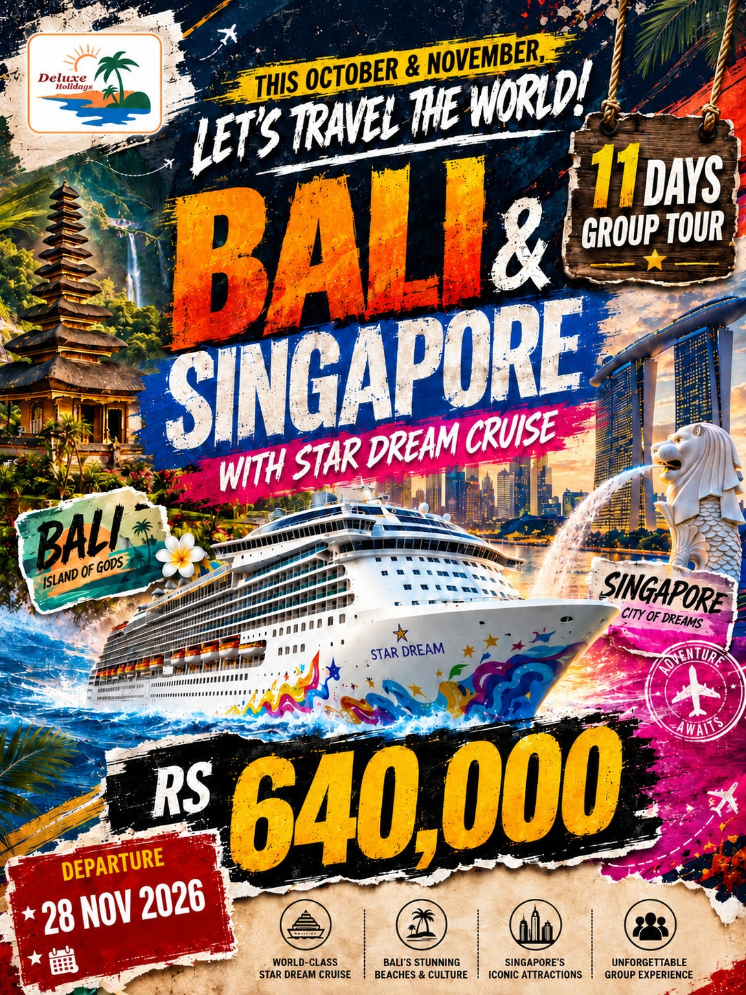 Bali - Singapore with Star Dream Cruise