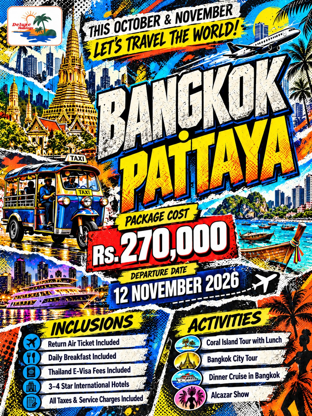 Thailand: Bangkok + Pattaya