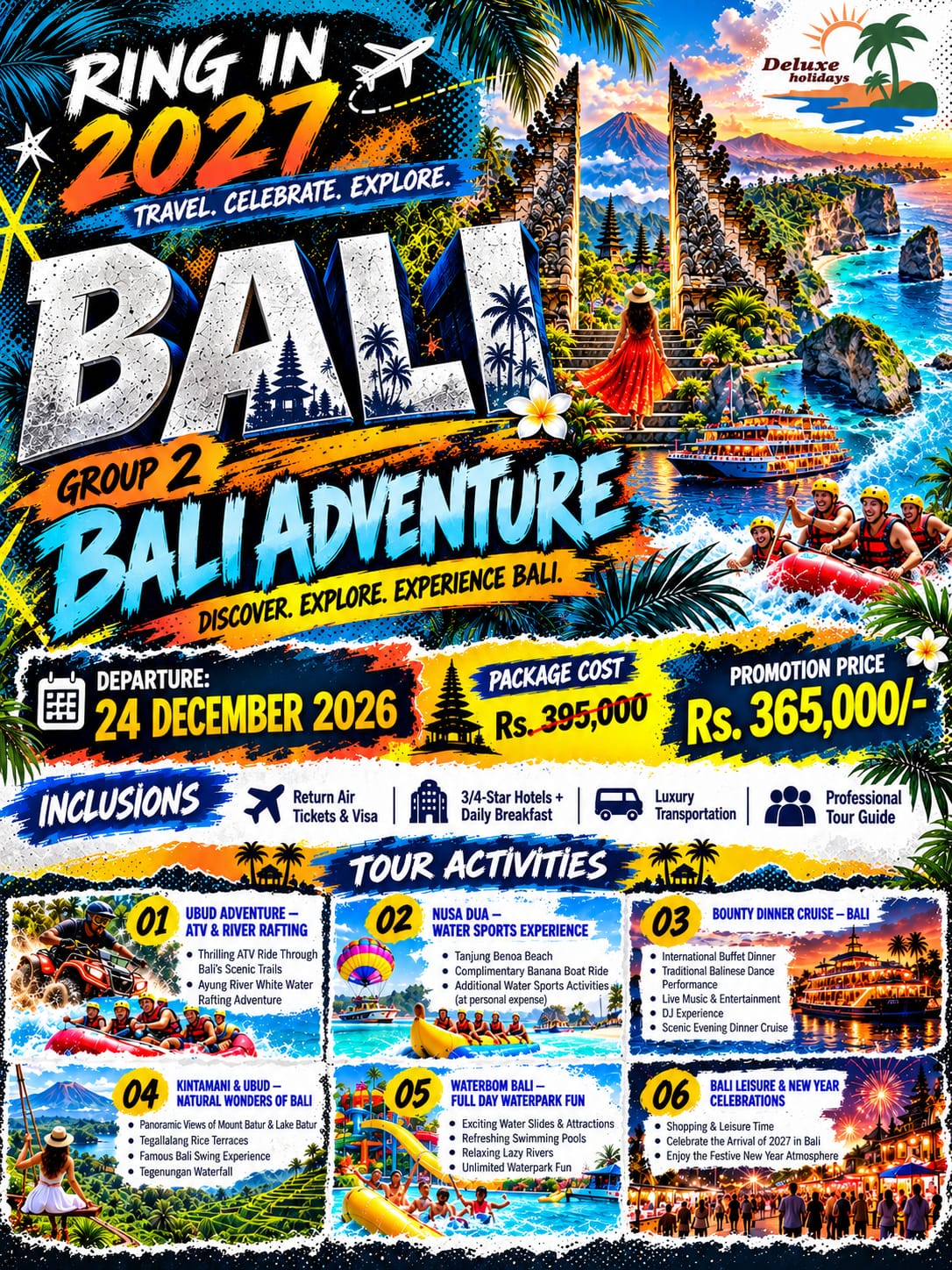 Bali Adventure - New Year Exclusive