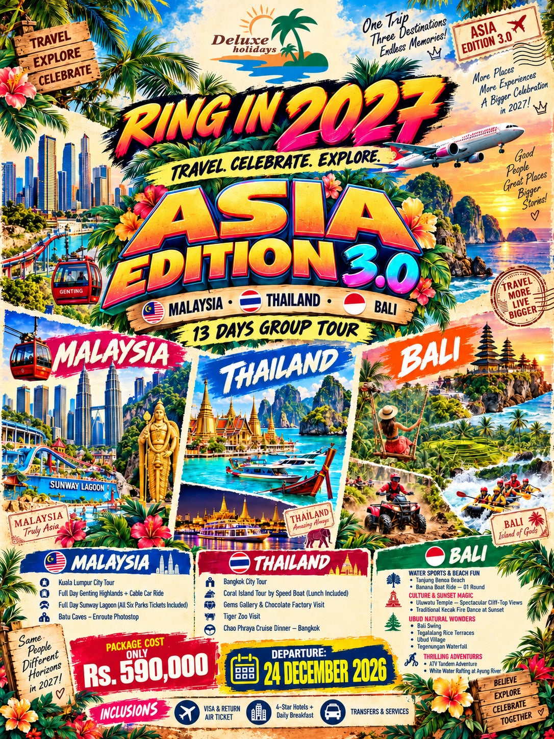 Asia 3.0: Malaysia - Thailand - Bali