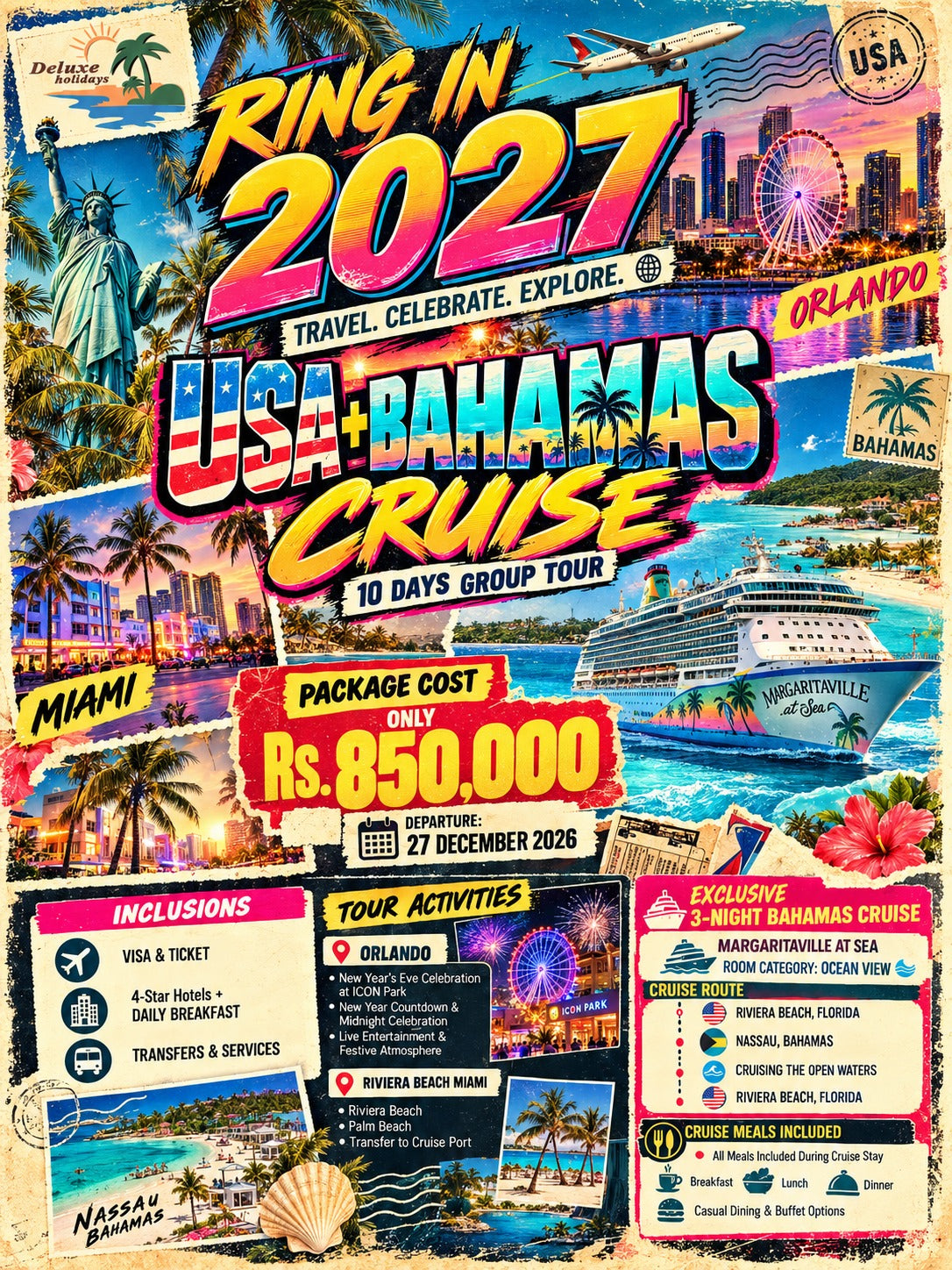 USA + Bahamas Cruise - New Year Exclusive