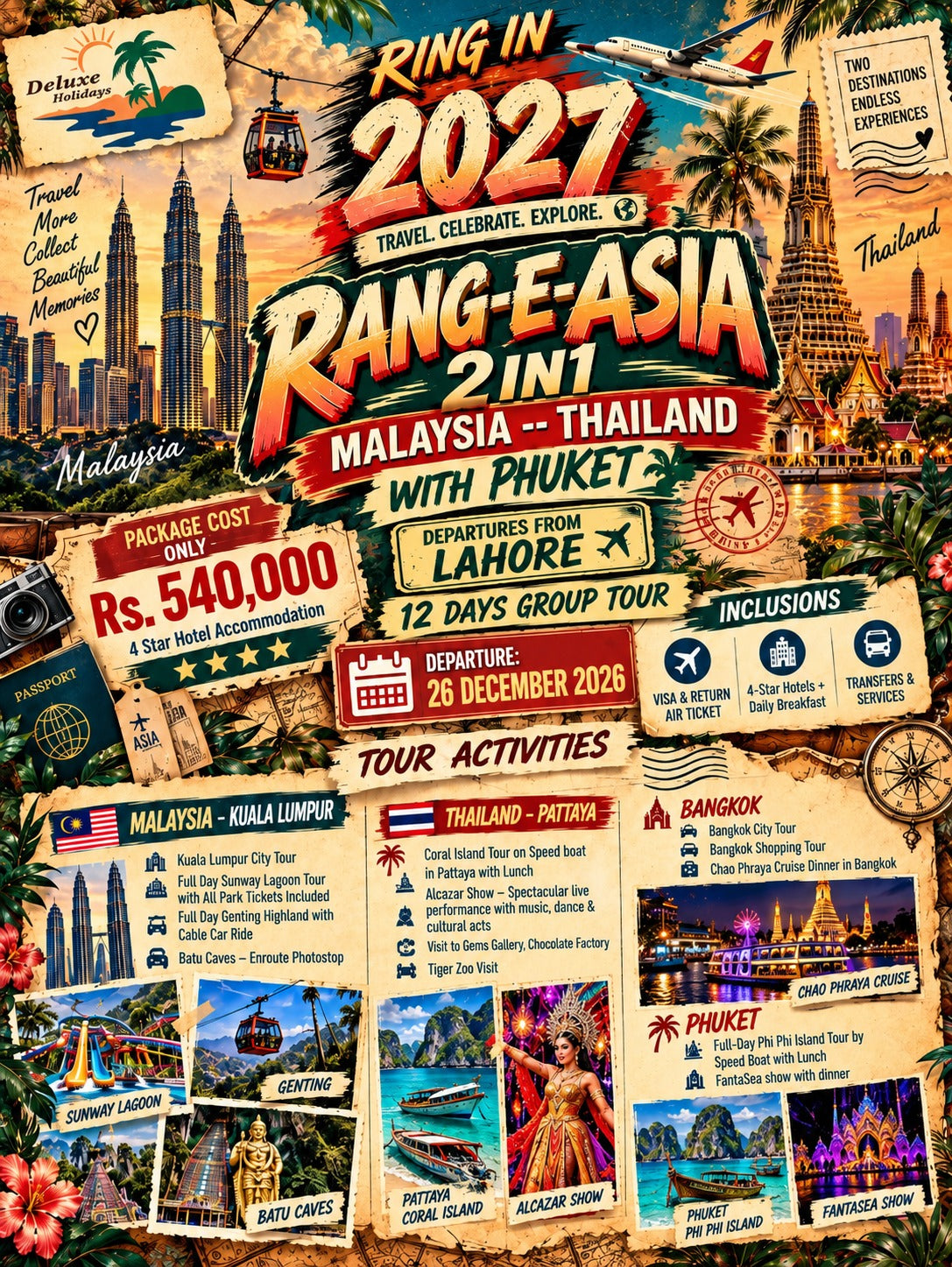 Malaysia - Thailand - New Year Exclusive from Lahore