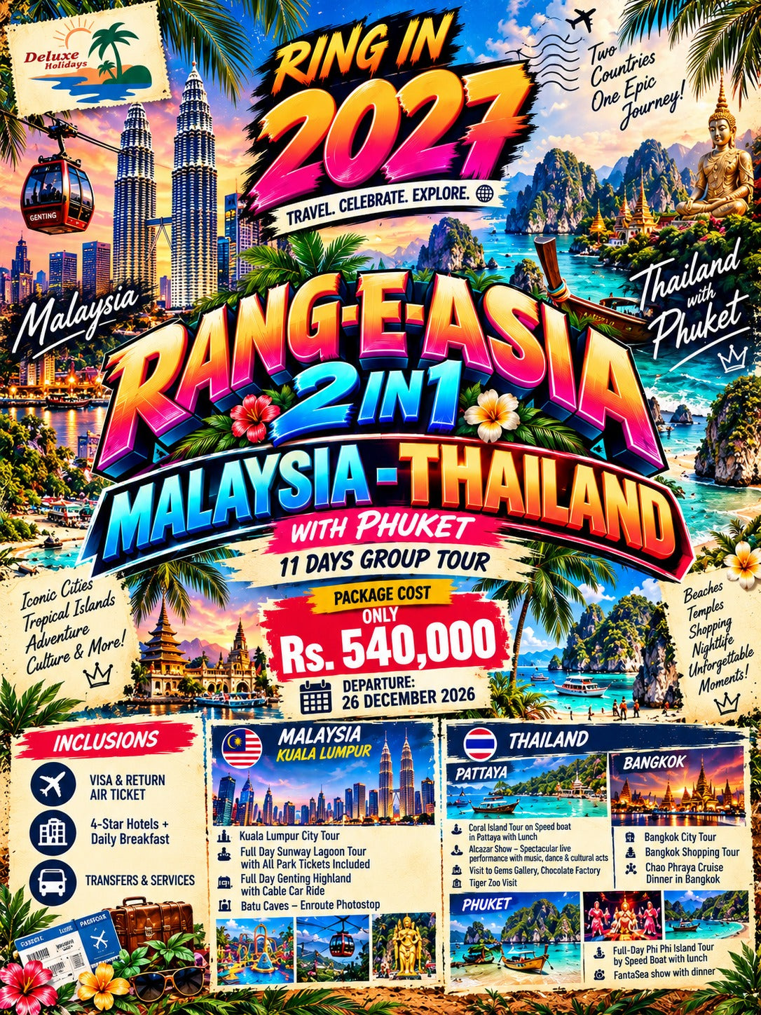 Malaysia - Thailand - New Year Exclusive