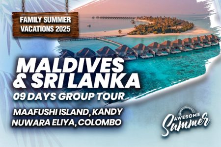 Maldives & Sri Lanka Group Tour – 09 Days Group Tour