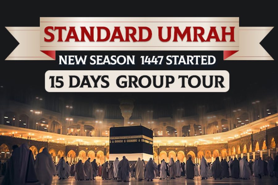Standard Umrah ~ 15 Days Group Tour