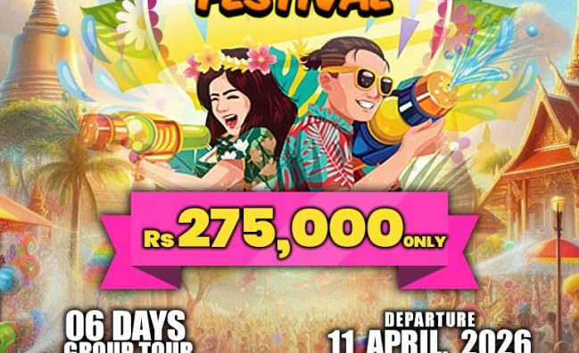 Thailand Songkran Water Festival + Eid ~ 06 Days Group Tour