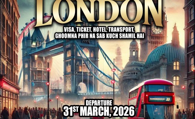 5 Lakh Main London ~ 05 Days Group Tour 2026