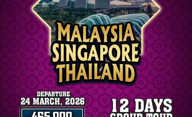 Malaysia | Singapore | Thailand ~ 12 Days Group Tour Eid 2026