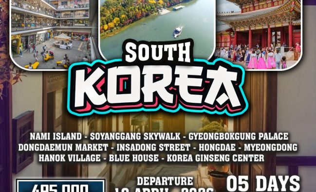 South Korea ~ 05 Days Group Tour