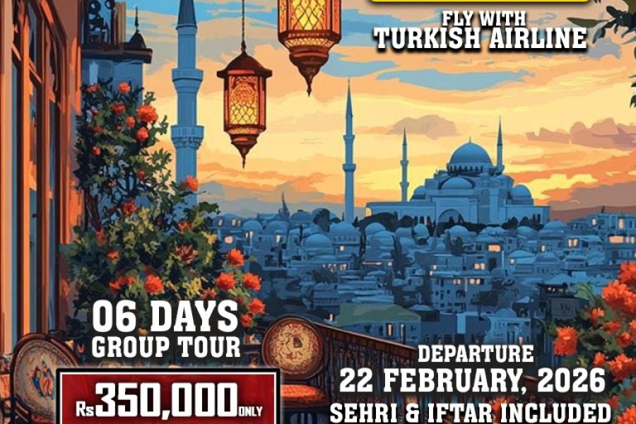 Ramadan in Istanbul, Turkey ~ 06 Days Group Tour