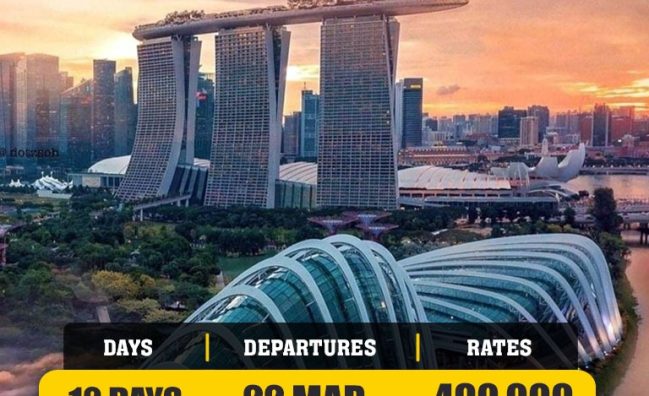 Malaysia | Thailand | Singapore ~ 12 Days Group Tour from Lahore