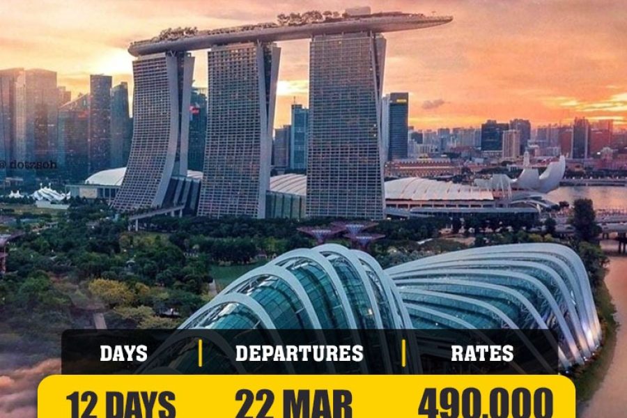 Malaysia | Thailand | Singapore ~ 12 Days Group Tour from Lahore