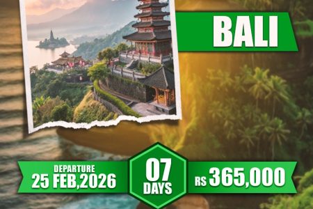 Bali – Indonesia ~ 07 Days Group Tour