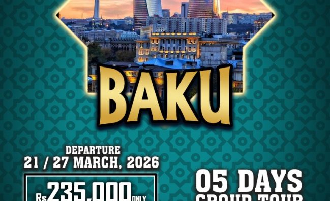 Baku ~ 05 Days Group Tour 2026