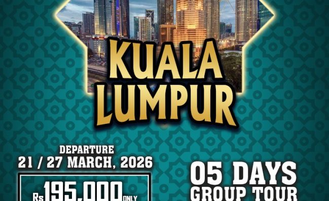 Kuala Lumpur ~ 05 Days Group Tour Eid 2026