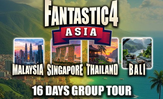 Fantastic 4 Asia: Malaysia | Singapore | Thailand & Bali ~ 16 Days Group Tour 2026