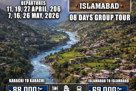 Kashmir – Shogran – Islamabad | 8 Days Group Tour