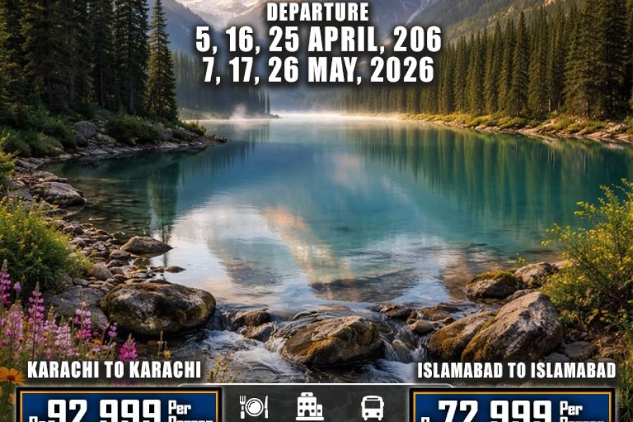 Swat | Kalam | Shogran | Balakot | Islamabad ~ 9 Days Group Tour from Karachi & Islamabad