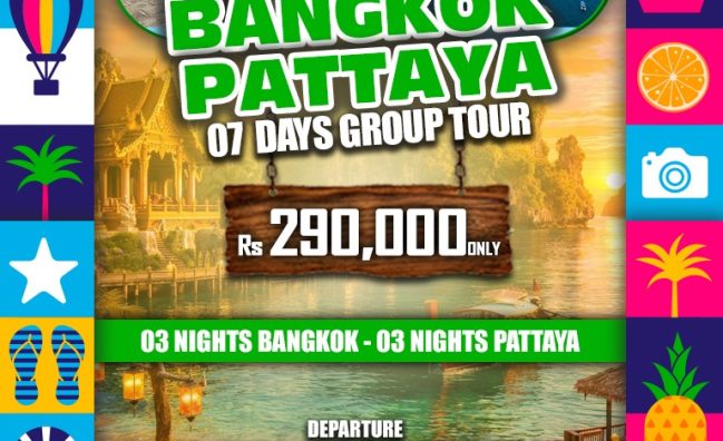 Bangkok + Pattaya | 7 Days Group Tour