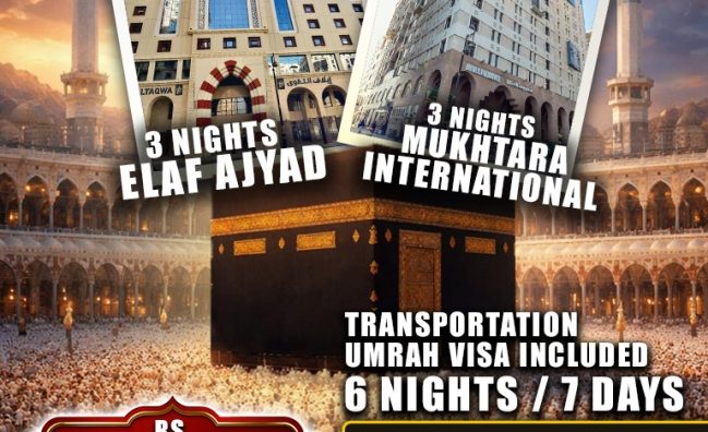 Umrah | 7 Days Private Package