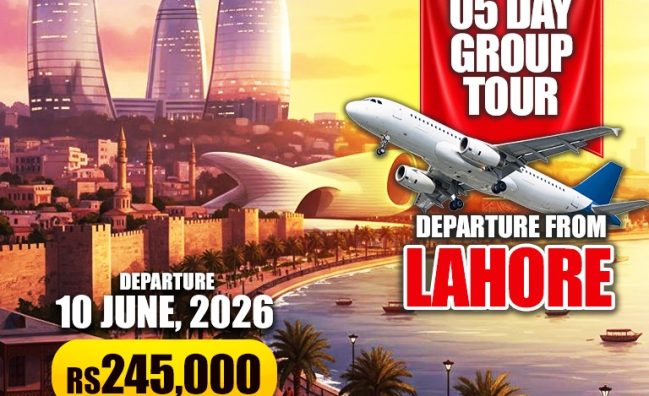 Baku | 5 Days Group Tour from Lahore