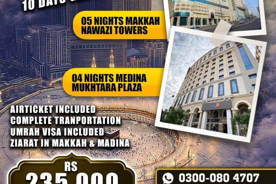 Express Umrah | 10 Days Group Tour