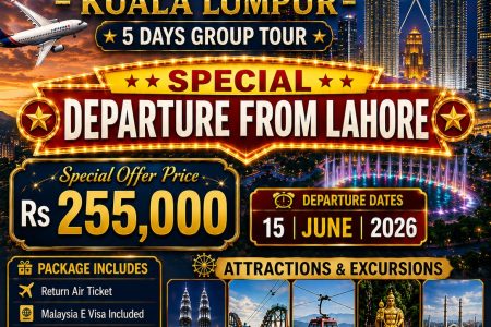 Malaysia | 5 Days Group Tour from Lahore