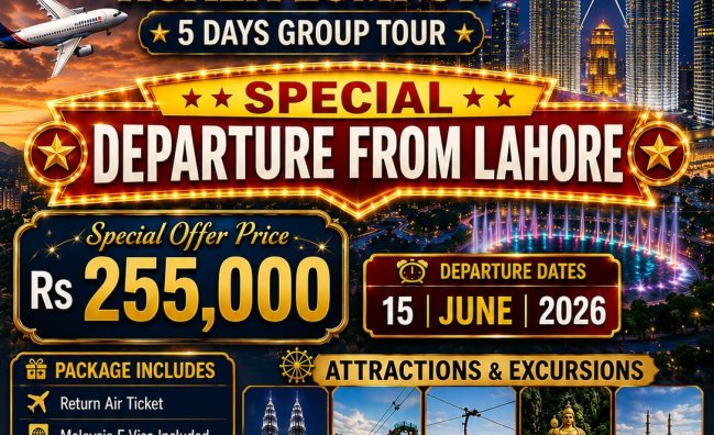 Malaysia | 5 Days Group Tour from Lahore